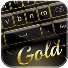 Elegant Gold Keyboard 图标