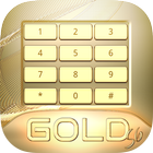 Gold Keyboard for Galaxy S6 圖標