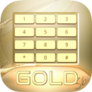 Gold Keyboard for Galaxy S6 APK