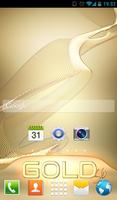 Gold Keyboard for Galaxy S6 Screenshot 3
