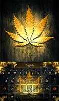 Gold Rasta Keyboard Poster