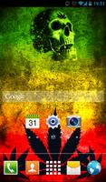 Rasta Skull Keyboard تصوير الشاشة 3