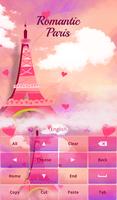 Romantic Paris Keyboard تصوير الشاشة 3