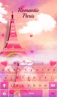 Romantic Paris Keyboard Plakat