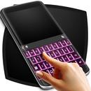 Tema lindo teclado rosa neón APK