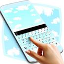 Cute Blue Sky Keyboard APK