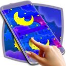 Cute Cartoon Moon Keyboard APK