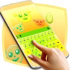 Cute Green Bear Keyboard Theme icône
