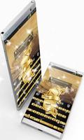 Gold Auto GO Keyboard Plakat