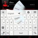 Clean White GO Keyboard theme-APK