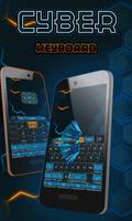 Cyber GO Keyboard Theme  Emoji poster