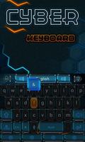 Cyber GO Keyboard Theme  Emoji screenshot 2