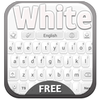 Blanc GO Keyboard icône