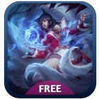 Ahri LoL teclado icono