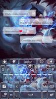 Ahri LoL Keyboard تصوير الشاشة 1