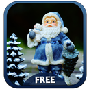 Blue Santa clavier APK