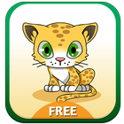 Sevimli Leopard Tema simgesi