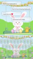 Easter Bunny Klavye Ekran Görüntüsü 1
