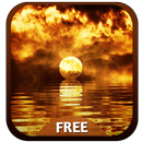 Yangın Sunset Klavye APK