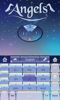 Angels Keyboard Theme & Emoji 截圖 1