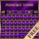 Abstract Violet Go Keyboard th APK