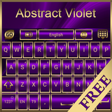 Abstract Violet Go Keyboard th simgesi