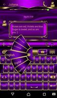 Abstract Violet Go Keyboard th gönderen