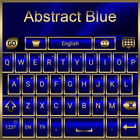 Abstract Blue Go Keyboard them icon