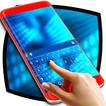 Abstract Blue Shades Keyboard