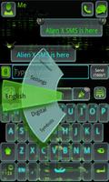 GO Keyboard Alien X पोस्टर