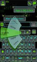 GO Keyboard Alien X poster