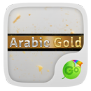 Arabic Gold GO Keyboard Theme APK