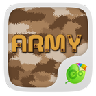 Army GO Keyboard Theme & Emoji أيقونة