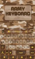 Army GO Keyboard Theme & Emoji الملصق