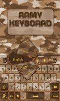 Army GO Keyboard Theme & Emoji تصوير الشاشة 1