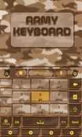 Army GO Keyboard Theme & Emoji تصوير الشاشة 2