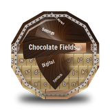 Chocolate Fields GO Keyboard biểu tượng