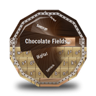 Chocolate Fields GO Keyboard أيقونة