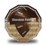 Chocolate Fields GO Keyboard icône