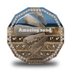 Amazing sand GO Keyboard icon