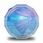 Blue waves GO Keyboard أيقونة