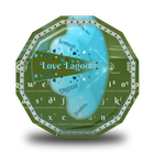 Love Lagoon GO Keyboard ícone