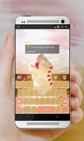 Shiny bubbles GO Keyboard syot layar 3