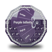 Purple Infinity GO Keyboard