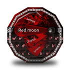 Red moon icon