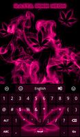 Rasta Pink Neon Keyboard capture d'écran 1