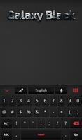 Black Keyboard for Galaxy capture d'écran 1