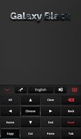Black Keyboard for Galaxy capture d'écran 2