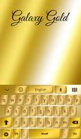 Gold Keyboard 4 Samsung Galaxy poster