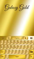 Gold Keyboard 4 Samsung Galaxy screenshot 1